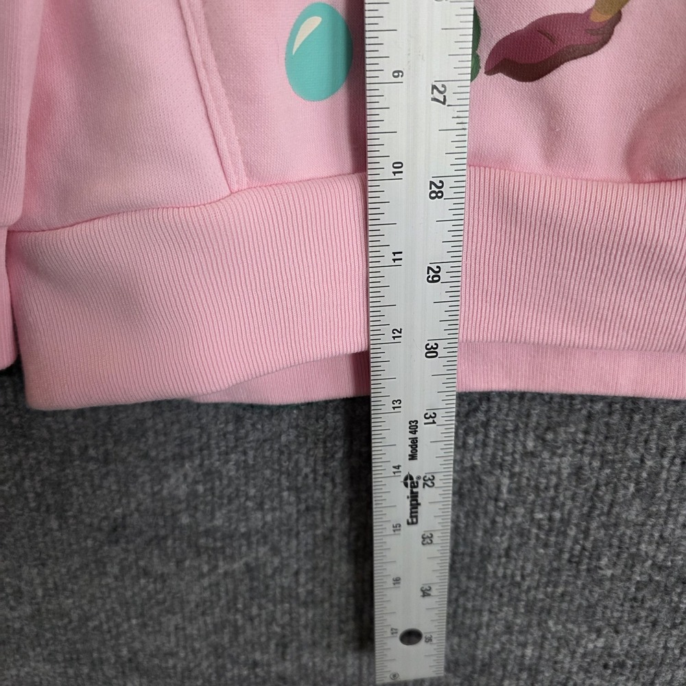 Disney Loungefly Cinderella Sweatshirt pink XL Gus RARE Pullover Hoodie park - Picture 10 of 12